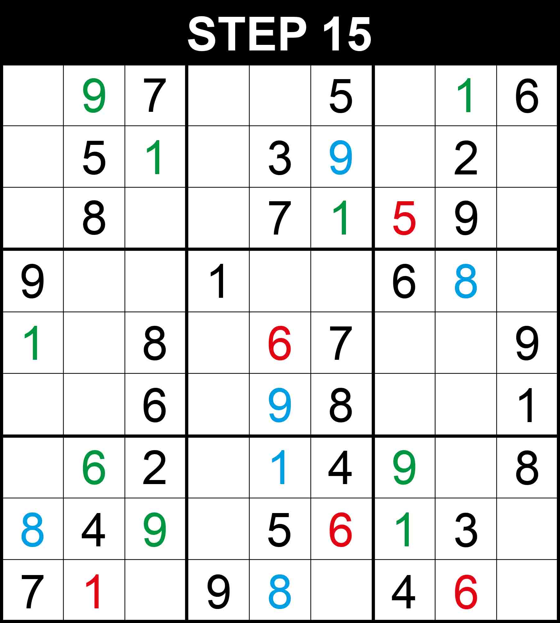 medium sudoku strategies